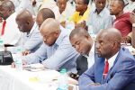 ‘Review by-laws, tax regime’ Delegates yesterday follow proceedings during a Local Government Investiment Conference in Bulawayo.