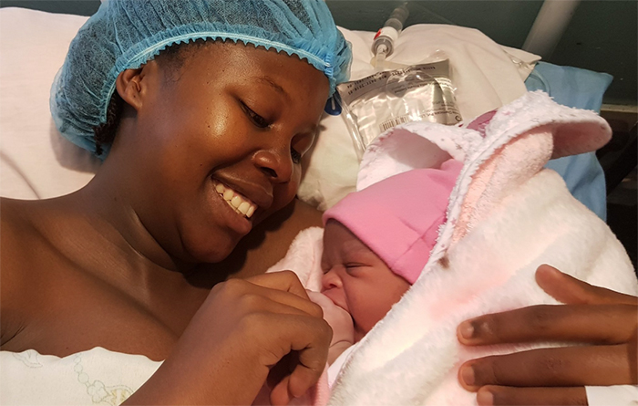 On Tuesday his wife Nomaliso gave birth at the&nbsp;&nbsp;Prospect Palms Maternity Hospital in Harare and Musasiwa beaming with pride shared several pictures of the moment on social media.