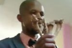 Controversial snake pastor gives congregants dog ‘meat and blood’ to ‘heal’ HIV and cancer Pastor Penuel Mnguni gave congregants what he claims is dog meat and blood during a church service.