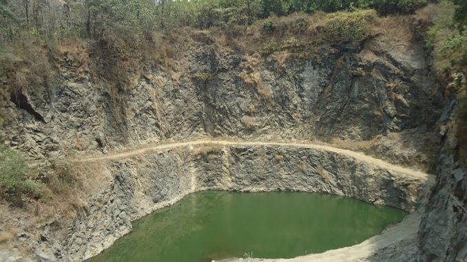 File picture of a disused quarry pit