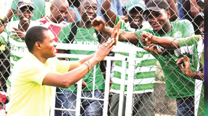 Norman Mapeza salutes FC Platinum supporters