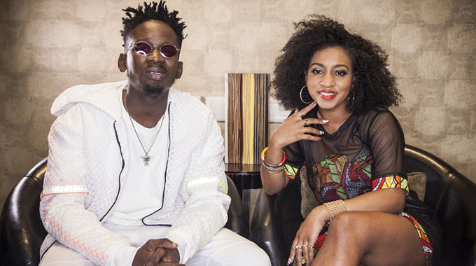 Mr Eazi and Ammara Brown