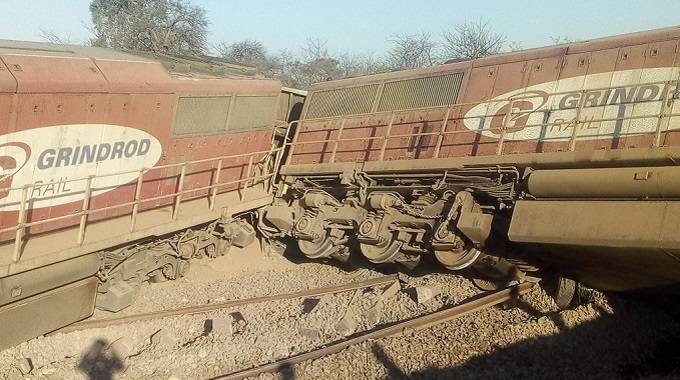 One person sustained injuries after a train collided with a haulage truck at a railway crossing along the Masvingo-Beitbridge Road.