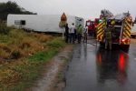 Another fatal bus accident – PICTURES Police confirmed the accident involving a Tatenda Safaris bus which was headed to Gweru and was carrying 53 passengers of which one died and others escaped with injuries.