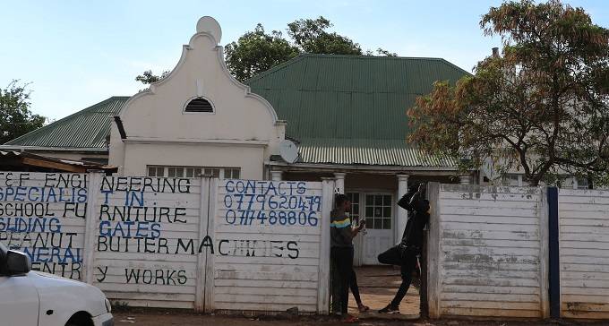 The house along Masotsha Avenue and Joshua Mqabuko Nkomo Street where drugs were reportedly being sold