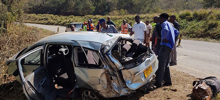 In August 2018, NINE people were seriously injured after a Toyota Wish pirate taxi headed for Mutare got involved in a nasty accident while descending the steep Christmas Pass