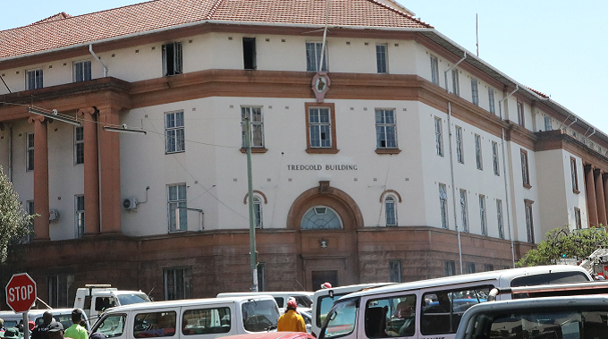 Tredgold Building in Bulawayo