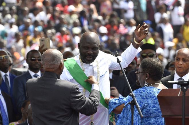 A year ago, President Georg Weah promised Liberians that he would "deliver change"