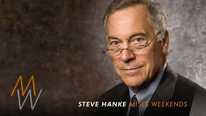 Professor Steve Hanke