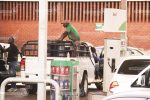 Zera increases local currency fuel price by 12% A fuel attendant fills drums at a service station in Belvedere. There have been cases of fuel being diverted to the black market. — (Picture by Shelton Muchena)