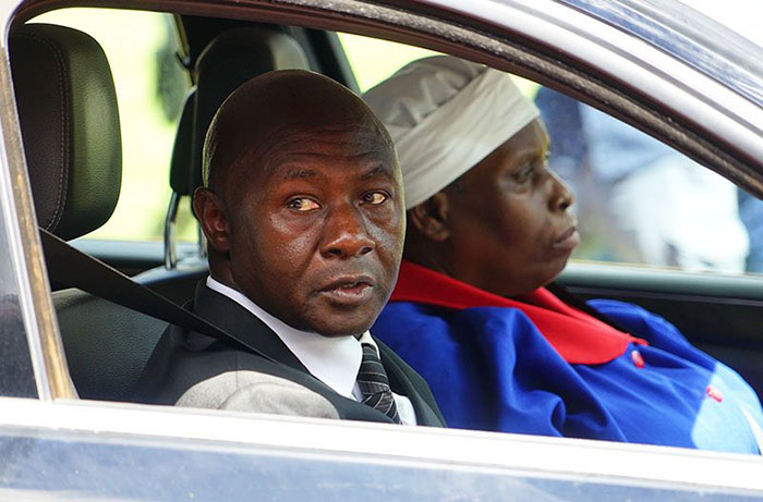 Philip Mataranyika the owner of Nyaradzo Funeral Services honoured Mtukudzi by personally driving the hearse with the national hero's coffin.