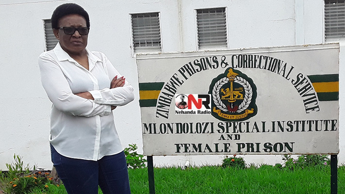 MP Thabitha Khumalo at Mlondolozi Female Prison (Picture by Lionel Saungweme for Nehanda Radio)