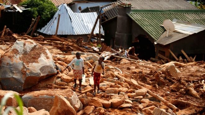 Cyclone Idai is an "unprecedented natural disaster" that no-one could have predicted, a Mozambican minister has said