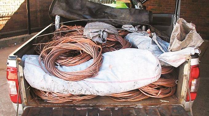 Copper cables theft and vandalism is a serious problem in Zimbabwe
