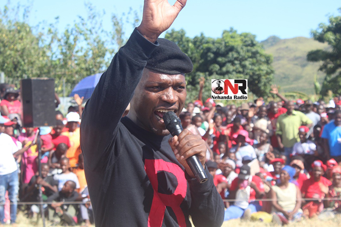 Outgoing MDC Youth Assembly leader Happymore Chidziva