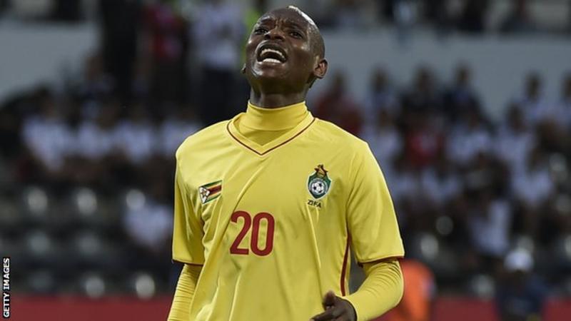 Khama Billiat scored from a free-kick to put Zimbabwe ahead against Congo Brazzaville in Harare