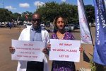 Save Our Hospitals initiative launched in Zimbabwe Senior doctors on strike at Parirenyatwa Hospital in Harare, 13 March 2019