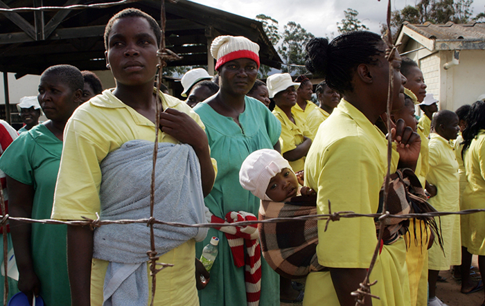 Women inmates at Chikurubi Maximum Security Prison