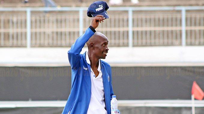 FEEL IT, IT’S OVER NOW . . . Lloyd “MaBlanyo” Chigowe’s tenure as Dynamos coach came to an end yesterday after the club’s leaders axed him and he is now set to be replaced by Tonderai Ndiraya, - Picture by Gemazo