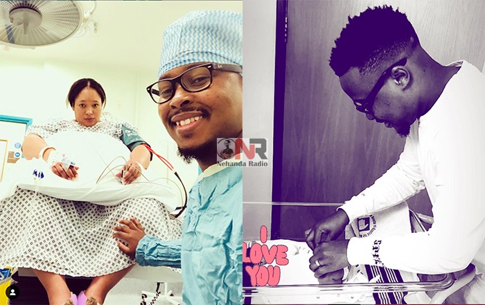 Musician Tytan, who became a father for the first time this week, has praised Olinda Chapel as a superwoman after recording her on video as she gave birth to their baby girl.