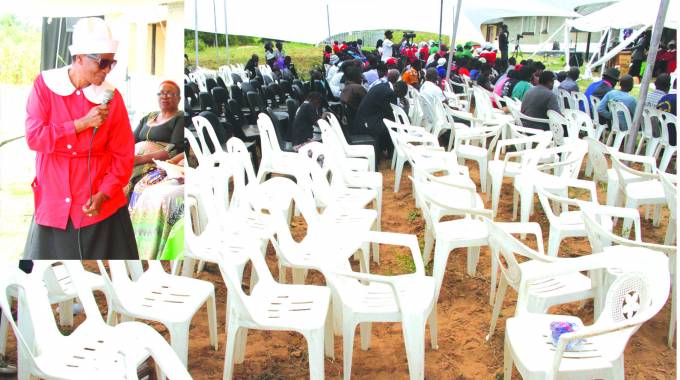 People gathered in Madziva for the Oliver Mtukudzi memorial.-(Picture by Kudakwashe Hunda)