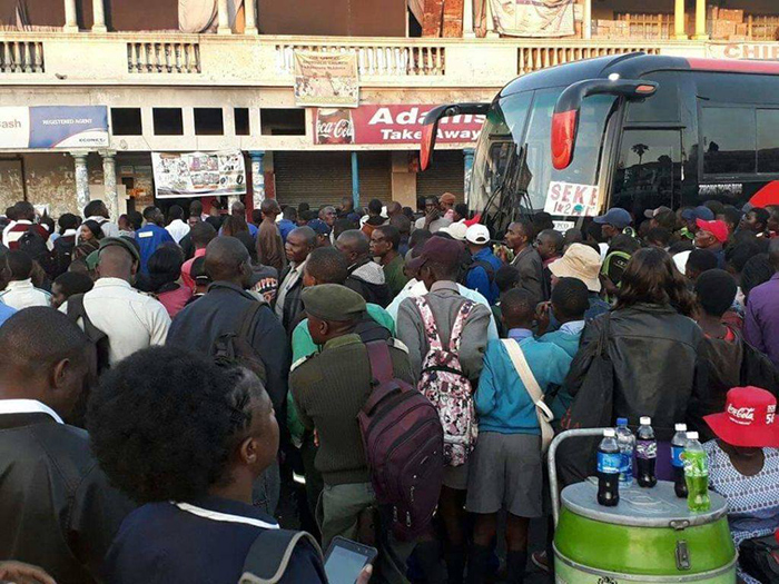 The man opposition Movement for Democratic Change (MDC) has slammed what it called the "feja feja" policies of the Zanu PF government after thousands of commuters were left stranded, following dramatic fuel price increases that forced kombi operators to withdraw their services.