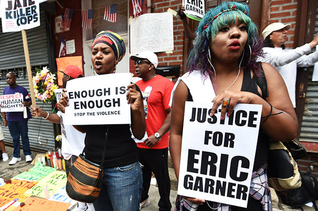 "I Can't Breathe! I Can't Breathe!" Eric Garner cried out with his last breaths as five police officers tried to handcuff him. This was caught in a video shot by a friend that was viewed around the world.