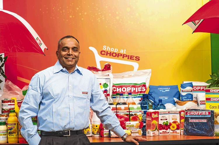 Suspended Choppies CEO Ramachandran Ottapathu. (Picture: CALVIN ANDERSON via BusinessLIVE)