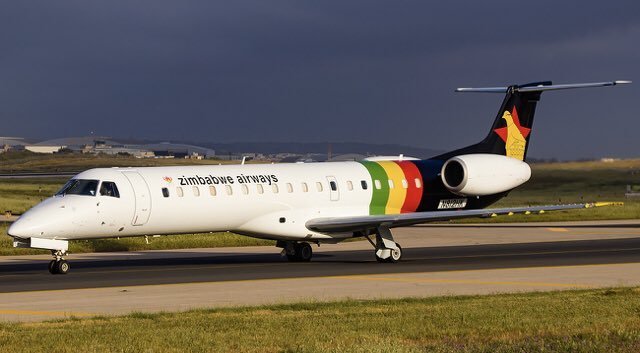 File picture of an Air Zimbabwe Embraer plane