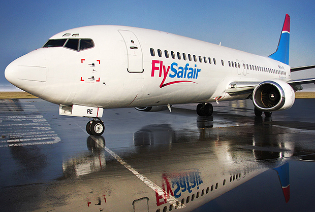 File picture of a FlySafair plane