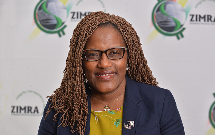 Zimra commissioner general Ms Faith Mazani