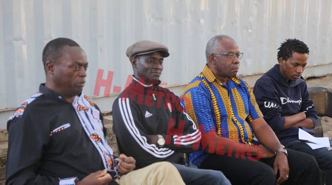 From left Peter Churu, Tendai Maduwa, Daves Guzha and Kudakwashe Bwititi (Picture by H Metro)