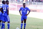 GUTU IS BACK! Star midfielder fires DeMbare to victory EYES ON THE PRIZE . . . Archford Gutu (right) prepares to convert his free kick while teammates Godknows Murwira (left) and Tinotenda Muringani monitor the situation at Rufaro. — Picture by Kudakwashe Hunda