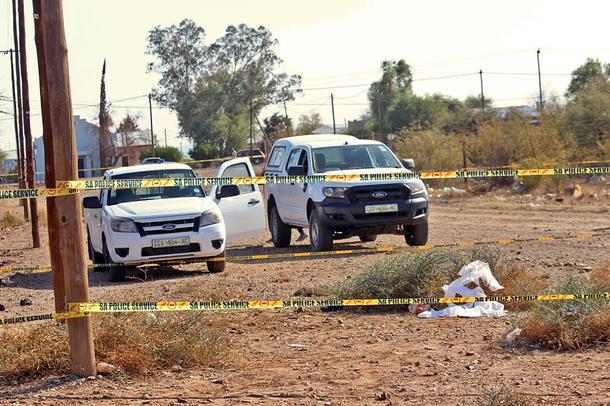 The incident occurred on an open piece of land just a few metres from her home. Picture: Supplied