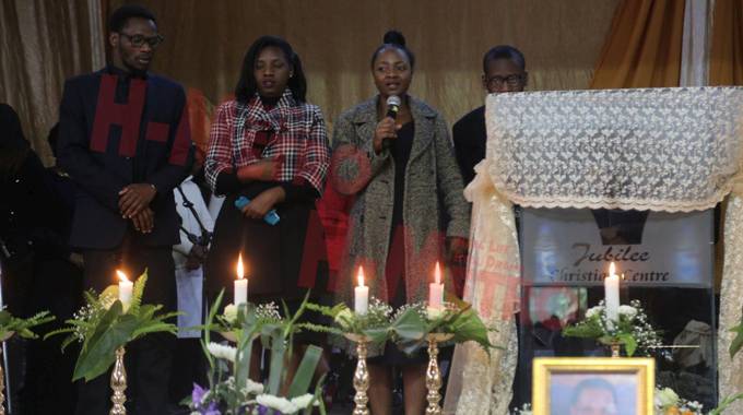 Bishop Dambaza's children