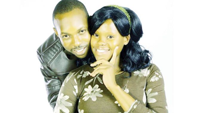 Esther Gumbura and husband Leo Mhlanga