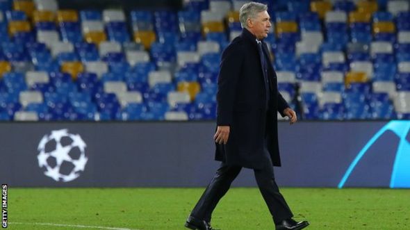 Carlo Ancelotti led Napoli to second in Serie A last season but they have struggled this term