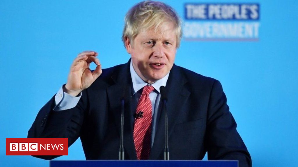 Boris Johnson says he will work "night and day, flat out" to prove his backers right