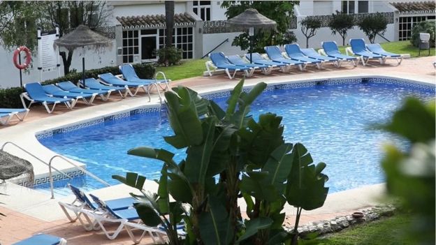 The sprawling Club La Costa World resort has several swimming pools