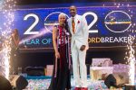 Uebert Angel ‘Exodus Night’ delivers crowds and fireworks into New Year – PICTURES Prophet Uebert Angel and wife Beverly on 'Exodus Night' in London