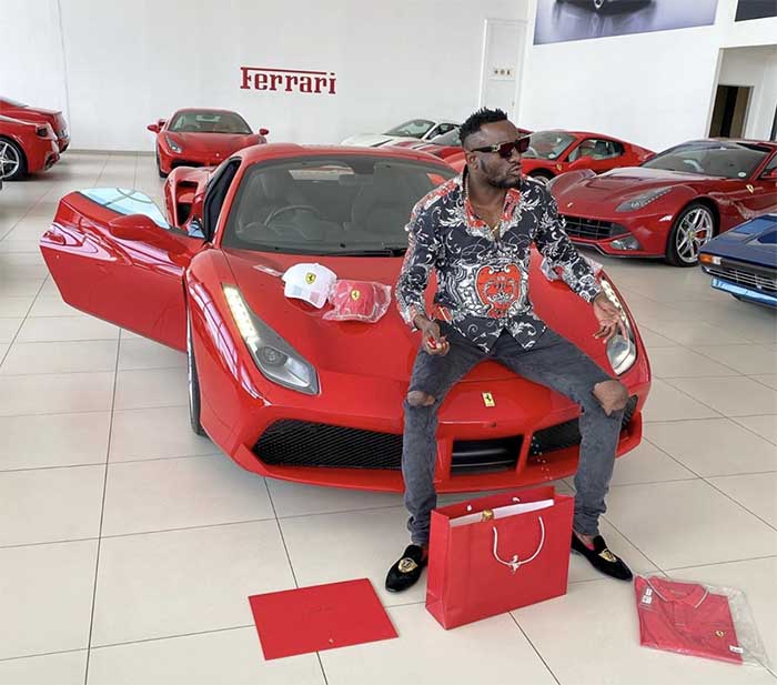 Flamboyant businessman and socialite Genius 'Ginimbi' Kadungure has shared a video via his instagram page of himself buying a two-seater $350,000 'Ferrari 488 Spider' sports car.