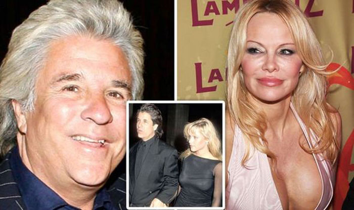 Pamela Anderson and Jon Peters