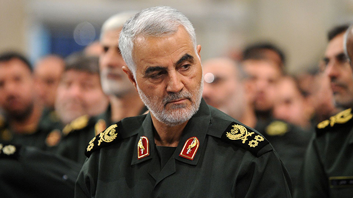 Iranian military commander Qasem Soleimani