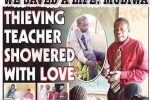 Donations for thieving teacher