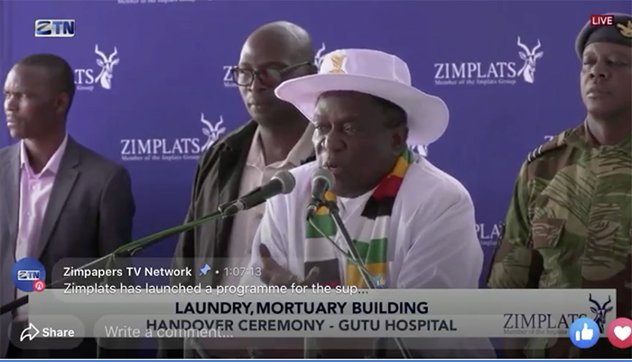 President Emmerson Mnangagwa shocked Zimbabweans after he boasted in a recent speech that he constructed a state-of-the-art mortuary in Kwekwe and offered a reward to the first family that put their relative there before burial.