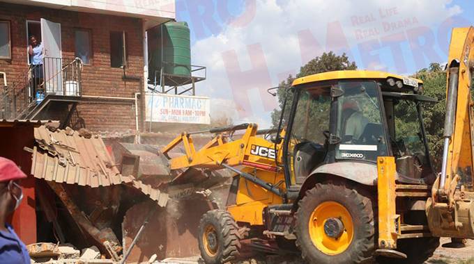 Seventh Day Adventist was among the demolished illegal structures in Cold Comfort