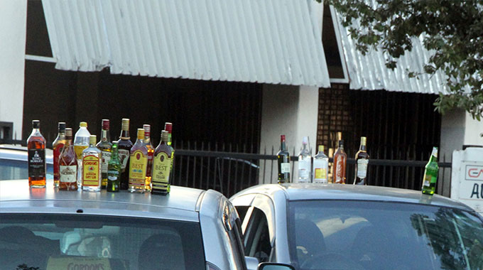 Fake whiskey sold on the streets in Byo