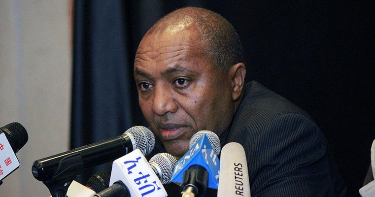 Ethiopia's former communications minister Bereket Simon