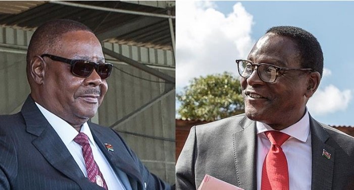 President Peter Mutharika who leads the Democratic Progressive Party (DPP) and opposition Malawi Congress Party (MCP) leader Lazarus Chakwera