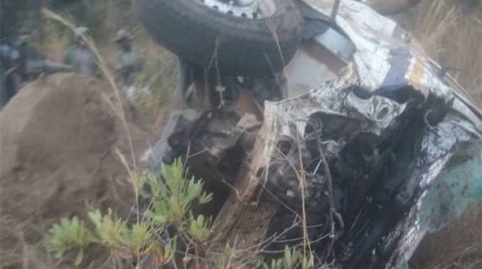The accident occurred at 106 kilometre peg along Harare-Shamva-Madziwa Road at around 4pm on Sunday